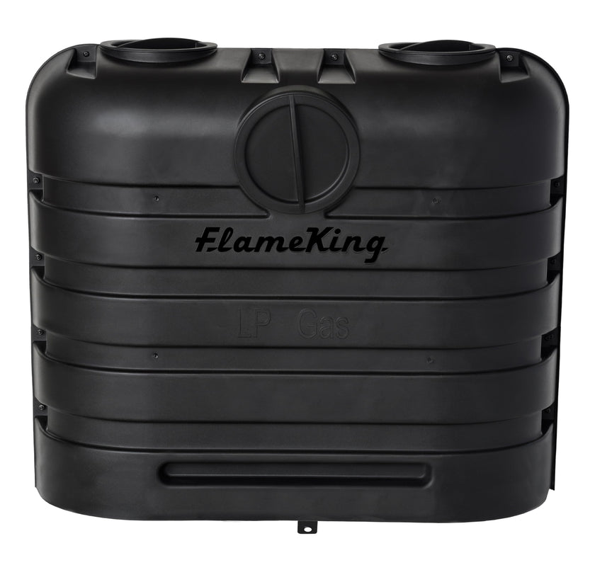 Flame King Dual 30LB LP Propane Tank Light Plastic Heavy Duty Cover for RV, Travel Trailer, Camper - Black 🍁 All In One Marketplace Canada
