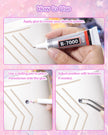 62,000pcs/64-Cells Bedazzling Kit, with 32,000pcs 3mm Nail Rhinestones in 40Colors for Bedazzling & 30,000pcs Clear Flatback Nail gems,6 Bottles B7000 Jewelry Glue, 2 Tweezers & 2 Dotting Pens 🍁 All In One Marketplace Canada