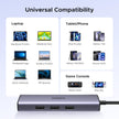 UGREEN Revodok USB C Hub 6-in-1, USB C to Ethernet Adapter with RJ45, 4K@30Hz HDMI, 3 USB 5Gbps, 100W Power Delivery, Compatible with MacBook Neo/Air/Pro,HP, ASUS, XPS13/15, Mac mini,iPad Pro and More 🍁 All In One Marketplace Canada