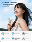 Lamicall Frozen Pad Handheld Fan, Cooling Plate Portable Fan - Refrigerating Freezer Pad, 5s Instant Cooling to 10°C Ice Cool, Mini Air Conditioner with 3 Speeds, Desk Table with Lanyard, Mom Gift 🍁 All In One Marketplace Canada