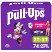 Pull-Ups Girls Potty Training Underwear, Easy Open Training Pants 2T-3T, Pull-Ups Learning Designs for Toddlers, 74ct, Giga Pack 🍁 All In One Marketplace Canada