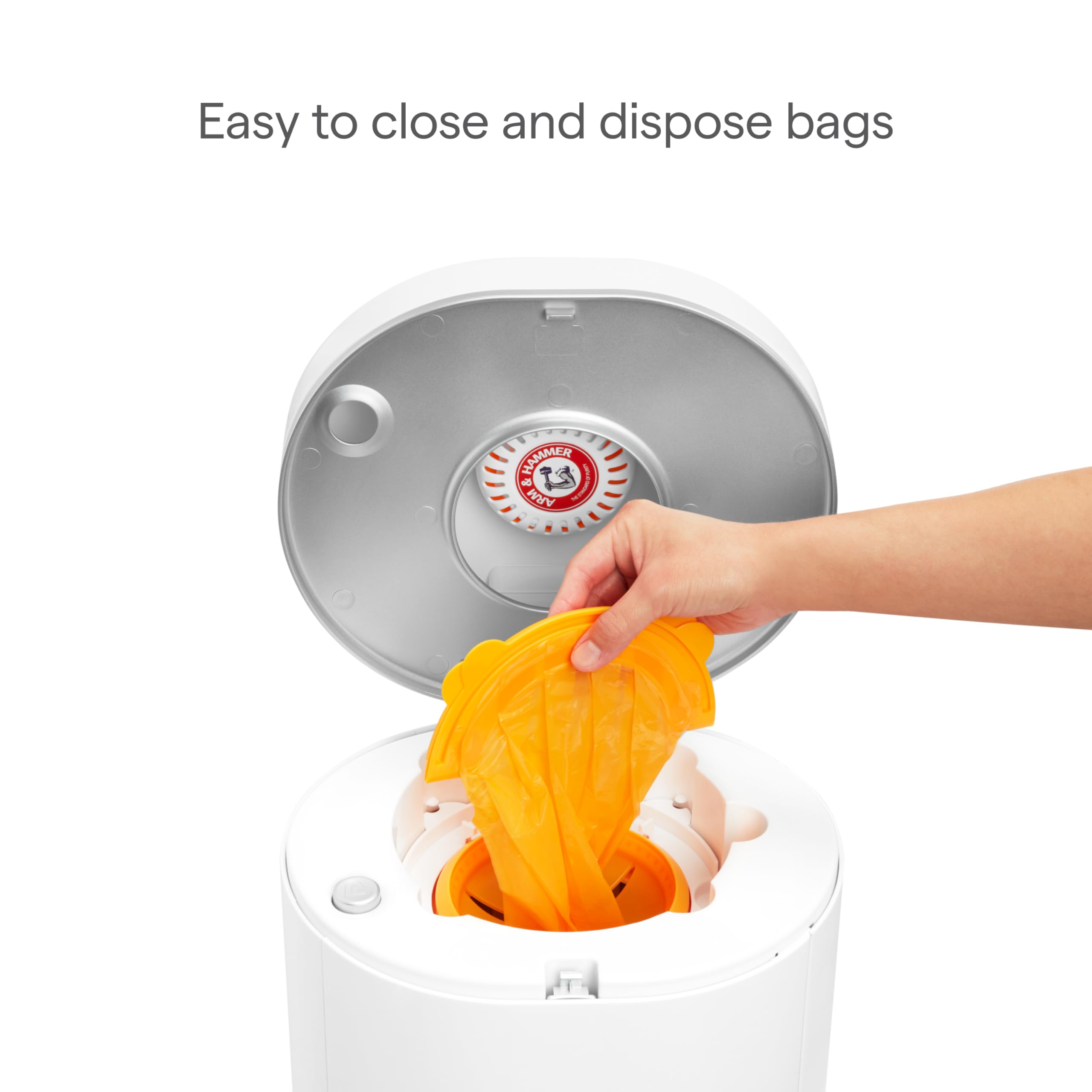 Munchkin Arm & Hammer Diaper Pail Snap, Seal and Toss Refill Bags, 20 Bags, Holds 600 Diapers 🍁 All In One Marketplace Canada