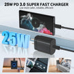 USB C Charger,2 Pack 25W USB C Fast Charger Super Fast Charging with 6FT USB C Cable Compatible with Samsung Galaxy S24 Ultra/S24 Plus/S24/S23/S22/S21/S20 Android Charger and More 🍁 All In One Marketplace Canada