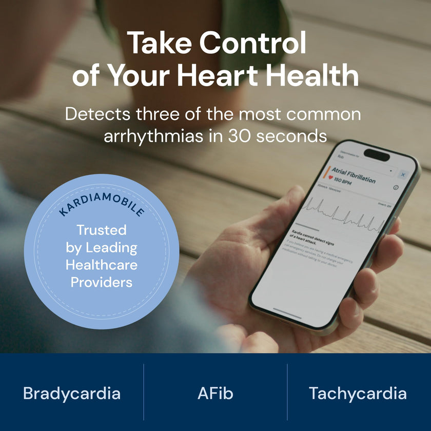 KardiaMobile Six-Lead Personal ECG Monitor - Detect AFib from Home - by AliveCor 🍁 All In One Marketplace Canada