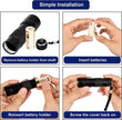 MegaPower (TM) UV Flashlight Black Light 12 LED 395nm Hand-held Detecting Torch for Pet Urine, Stains, Verifying Money Documents, Black 🍁 All In One Marketplace Canada