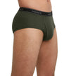 Hanes Mens 6-pack Exposed Waistband Mid-rise Briefs-underwear, White/Black, Large US 🍁 All In One Marketplace Canada