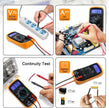 Digital Multimeter Voltmeter Battery Voltage Multi Tester AC DC Volt OHM Amp Current Meter Circuit Continuity Resistance Diode Electrical Tester with Test Leads Backlight LCD Display 🍁 All In One Marketplace Canada