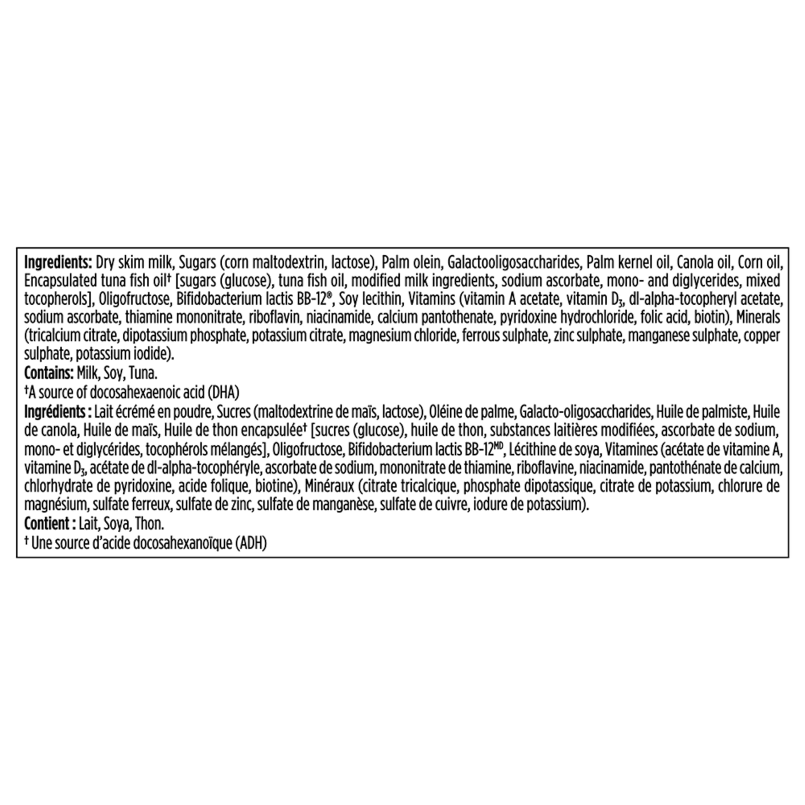 NIDO 1+ Toddler Milk-Based Nutritional Supplement With Calcium, Vitamins D and A, Magnesium, Probiotics, DHA, For Teeth, Muscles, Bones, Immune System And Brain Development, 850 g 🍁 All In One Marketplace Canada