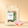 Yankee Candle Large Jar Scented Candle with up to 150 Hour Burn Time, Premium Plant Wax Blend for Cleaner Consistent Burn and Room Filling Fragrance, 22 oz, Christmas Cookie 🍁 All In One Marketplace Canada
