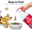 Fish Oil for Dogs 1.89 L - Healthy Skin & Coat, Salmon, Pollock, All Natural Supplement for Pets, Itching Scratching Allergy & Inflammation Defense, Omega 3 EPA DHA, Brain & Heart Health 🍁 All In One Marketplace Canada
