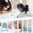 BESKAR USB Powered Clip on Fan, Portable Small Fan with Cord, 3 Speeds Strong Airflow, Personal Fan with Sturdy Clamp, Quiet Desk Fan & Clip Fan 🍁 All In One Marketplace Canada