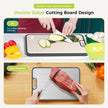 Titanium Cutting Board for Kitchen, Cutting Board Double Sided Food Grade, Pure Titanium/PP, Easy to Clean Large Size 16”×10” 🍁 All In One Marketplace Canada