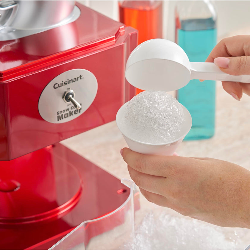 Cuisinart Snow Cone Machine, Home Shaved Ice Maker for Snow Cones, Snow Cone Maker with Reuseable Paper Cups, Makes 5 Icy Cones for Slushies, Frozen Drinks (SCM-10P1C) 🍁 All In One Marketplace Canada