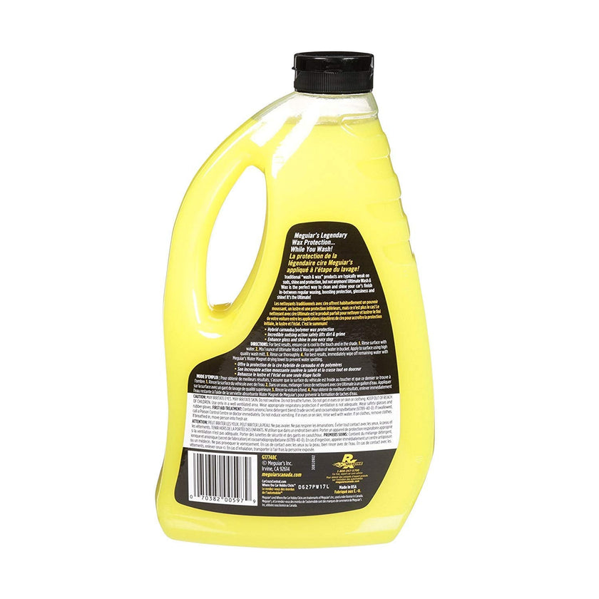 Meguiar's Ultimate Car Wash & Wax - Premium Carnauba and Synthetic Blend - G17748C 🍁 All In One Marketplace Canada