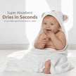 Premium Ultra Soft Organic Bamboo Baby Hooded Towel with Unique Design – Hypoallergenic Baby Towels for Infant and Toddler – Suitable as Baby Gifts 🍁 All In One Marketplace Canada
