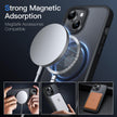 JETech Magnetic Case for iPhone 14 6.1-Inch Compatible with MagSafe, Translucent Matte Back Slim Shockproof Phone Cover (Black) 🍁 All In One Marketplace Canada