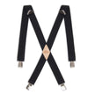Dickies Men's 1-1/2 Solid Straight Clip Suspender, Black, One Size 🍁 All In One Marketplace Canada