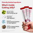 FOODOLOGY Coleology Cutting Stick Jelly (Pomegranate) – Dietary Fiber Supplement for Healthy Weight Management, Chia Seeds & Garcinia Cambogia, Korean Beauty with Collagen – 10 Sticks 🍁 All In One Marketplace Canada