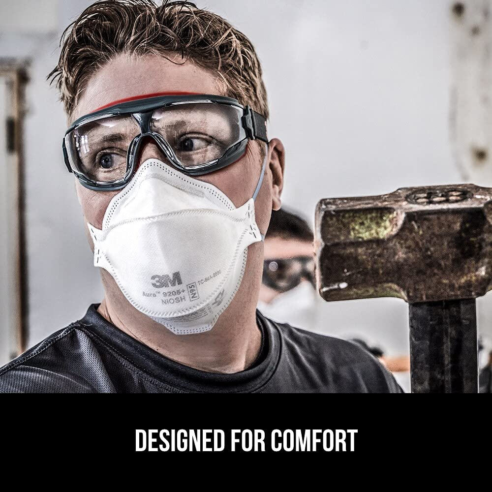 3M Aura N95 Particulate Respirator 9205PP-20-DC, N95 Masks, 20 Masks 🍁 All In One Marketplace Canada