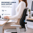 QUTOOL Lumbar Support Pillow for Office Chair, High-Density Memory Foam Back Cushion with Dual Adjustable Straps, Breathable 3D Mesh Cover, Ergonomic Back Support for Everyday Sitting 🍁 All In One Marketplace Canada