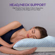 Cooling Memory Foam Pillows Queen Size 2 Pack, Adjustable Shredded Foams, Soft Firm Bed Pillow for Sleeping with Hypoallergenic Zipper Pillow Cover for Side, Back Sleepers, 20x30In 🍁 All In One Marketplace Canada