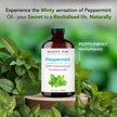 Majestic Pure Peppermint Essential Oil - Huge 118 ml - 100% Pure and Natural Oil for Soap Making Scent- Premium Grade with Glass Dropper 🍁 All In One Marketplace Canada