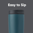 Owala SmoothSip Slider Insulated Stainless Steel Coffee Tumbler, Reusable Iced Coffee Cup, Hot Coffee Travel Mug, BPA Free 20 oz, High Dive 🍁 All In One Marketplace Canada
