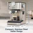 De'Longhi Classic Signature Espresso Machine, Adjustable Milk Frother 🍁 All In One Marketplace Canada