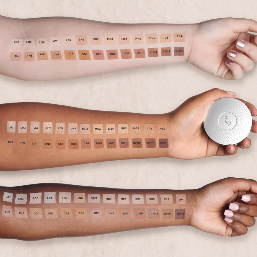 PÜR 4-in-1 Pressed Mineral Makeup with Skincare Ingredients in Linen, 0.8 Pound 🍁 All In One Marketplace Canada