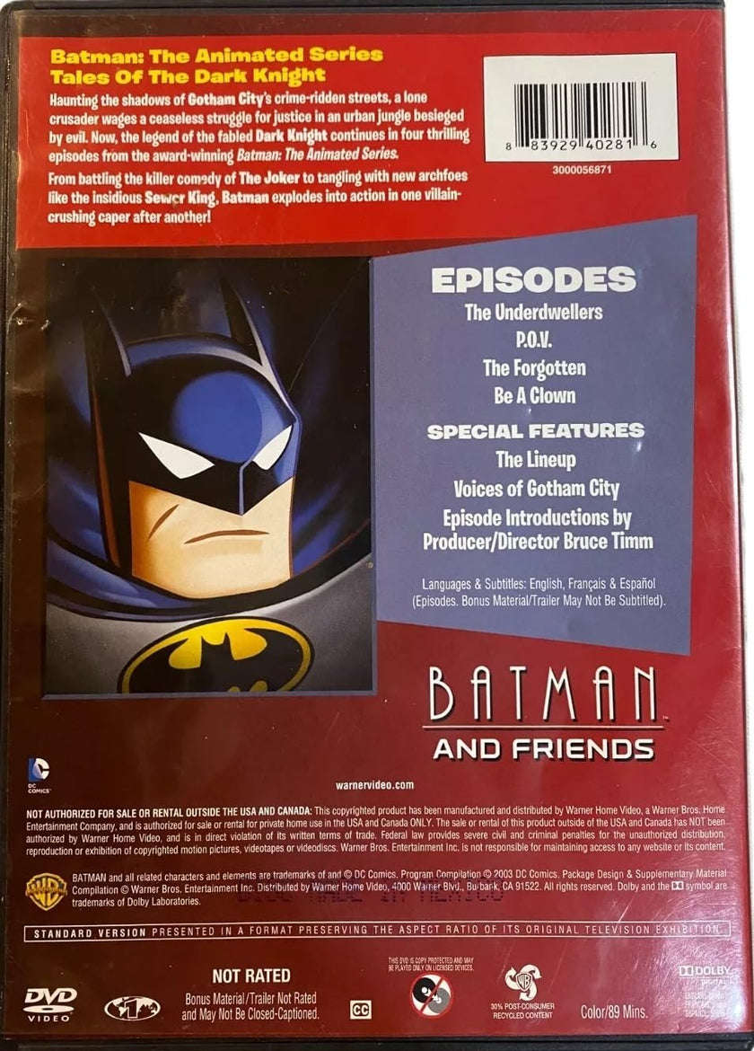 Batman And Friends - DVD (Used)
