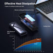 UGREEN M.2 NVMe Enclosure, USB 3.2 Gen2 10Gbps Case for NVMe PCIe M-Key(M+B Key), External SSD Adapter Support UASP Trim for 2280 2260 2242 2230 with 2 Cables, Aluminum Shell Heatsink 🍁 All In One Marketplace Canada