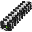 10 Pack Replace for Brother TZe-231 P Touch Label Maker Tape TZe TZ Tape 12mm 0.47 Laminated White TZe231 Compatible with Brother Ptouch PTH110 PT-D210 PTD600 PTD400AD PT-1290 Label Makers 🍁 All In One Marketplace Canada