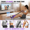 Upgraded Pedal Resistance Band with Handles, Foot Pedal Resistance Bands for Women, Core Abs Leg Training, Exercise Bands for Full Body Workout Fitness, Home Gym Equipment, Pilates & Physical Therapy 🍁 All In One Marketplace Canada