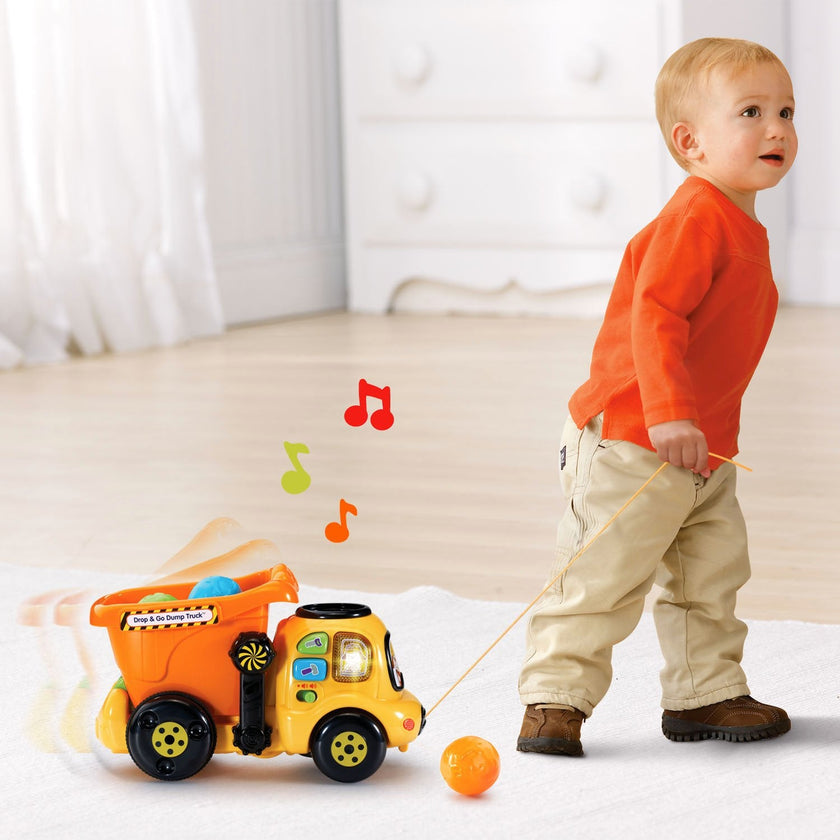 VTech Drop & Go Dump Truck - Orange 🍁 All In One Marketplace Canada