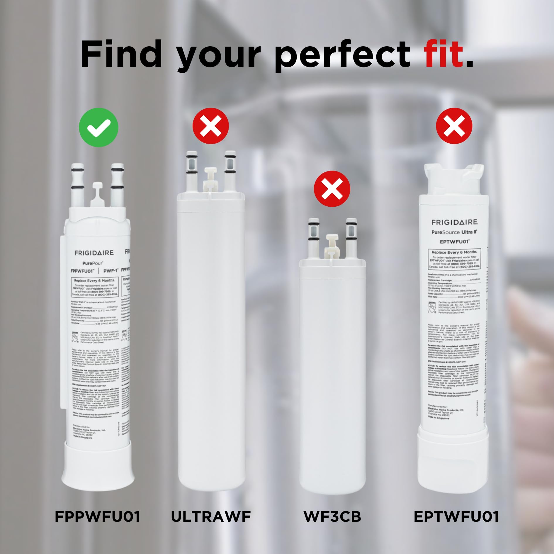 Frigidaire FPPWFU01 PurePour PWF-1 Water Filter 🍁 All In One Marketplace Canada