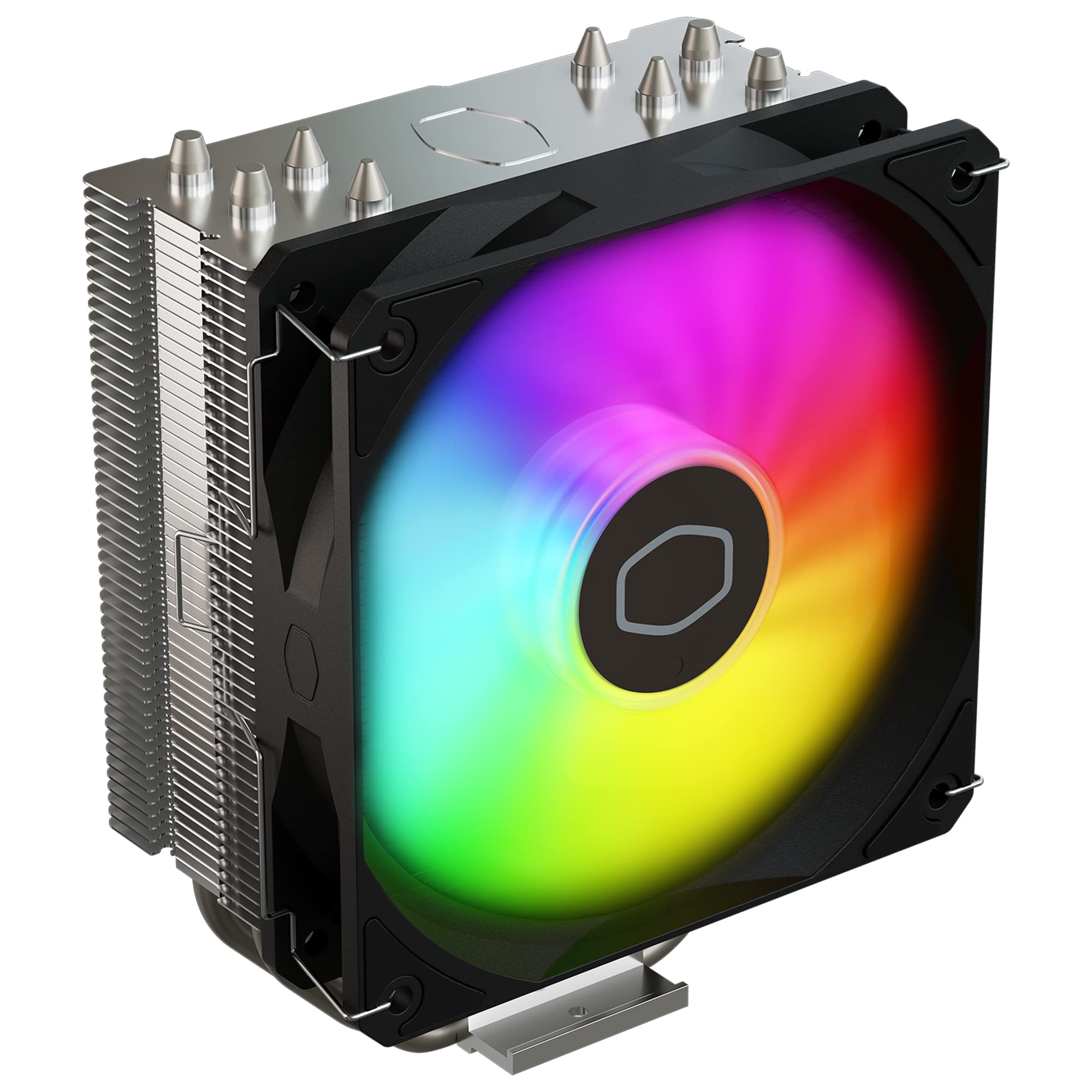 Cooler Master Hyper 212 Spectrum V3 CPU Air Cooler, ARGB Sync, 120mm PWM Fan, 4 Copper Direct Contact Heat Pipes, 152mm Tall, AMD Ryzen AM5/AM4, Intel LGA1700/1200 (RR-S4NA-17PA-R1) 🍁 All In One Marketplace Canada