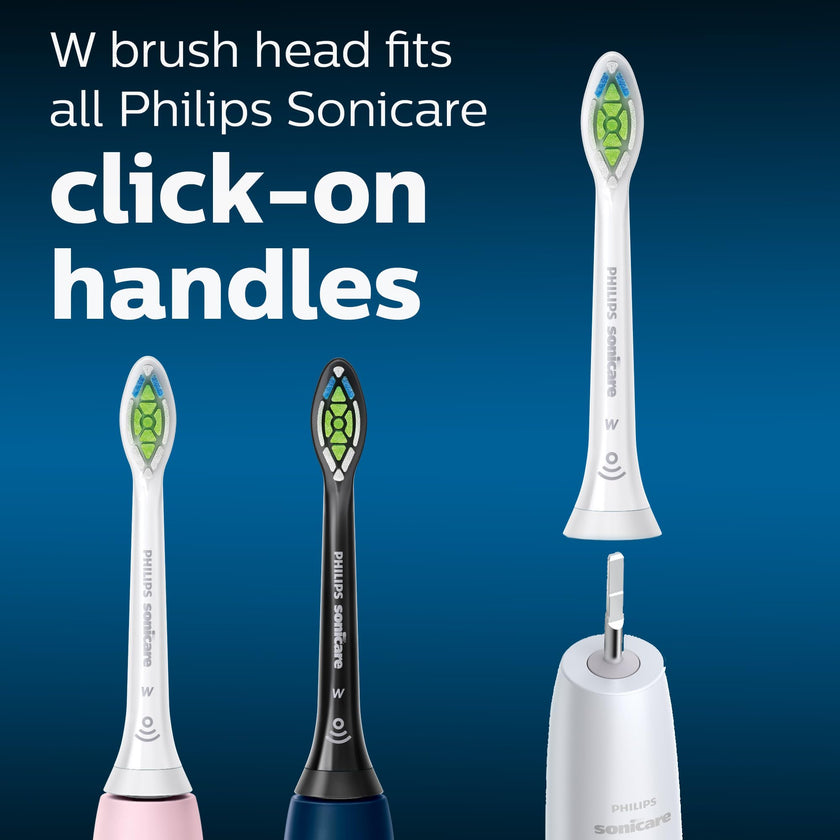 Philips Sonicare DiamondClean Electric Toothbrush Heads, Motorized Sonicare Toothbrush Heads, BrushSync Technology, Brush Head Pack (2 Heads), White, HX6062/65 🍁 All In One Marketplace Canada