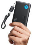 INIU Power Bank, 40% Smaller 10000mAh Portable Charger, 45W Ultra Fast Charging Powerbank with Detachable USB C Cable, Flight-Safe Travel External Battery Pack for iPhone 17 16 Samsung Google iPad etc 🍁 All In One Marketplace Canada