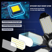POLARPRA Garage Lights - 2Pack Super Bright 32000LM LED Garage Ceiling Light 6500K LED Shop Light w/ 6 Deformable Panels Screw in E26/E27 Socket Light Bulbs for Workshop Storage Warehouse Attic 🍁 All In One Marketplace Canada