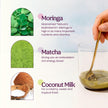 Blume Matcha Coconut Superfood Latte – Organic Matcha Green Tea from Shizuoka Japan, Moringa Leaf & Coconut Milk Latte Mix, Caffeine & L-Theanine for Energy & Focus, Zero Sugar, Vegan - 25 Servings 🍁 All In One Marketplace Canada