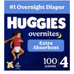 Huggies Size 4 Overnites Baby Diapers: Overnight Diapers, Size 4 (22-37 lbs), 100 Ct, Packaging May Vary 🍁 All In One Marketplace Canada