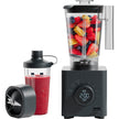 Chefman Obliterator 48 oz Countertop Blender for Smoothies, 1380W Motor to Crush Ice, Nuts, and Frozen Fruit with Stainless Steel Blade, Auto Blend Function, Includes 20 oz Travel Jar - Midnight 🍁 All In One Marketplace Canada