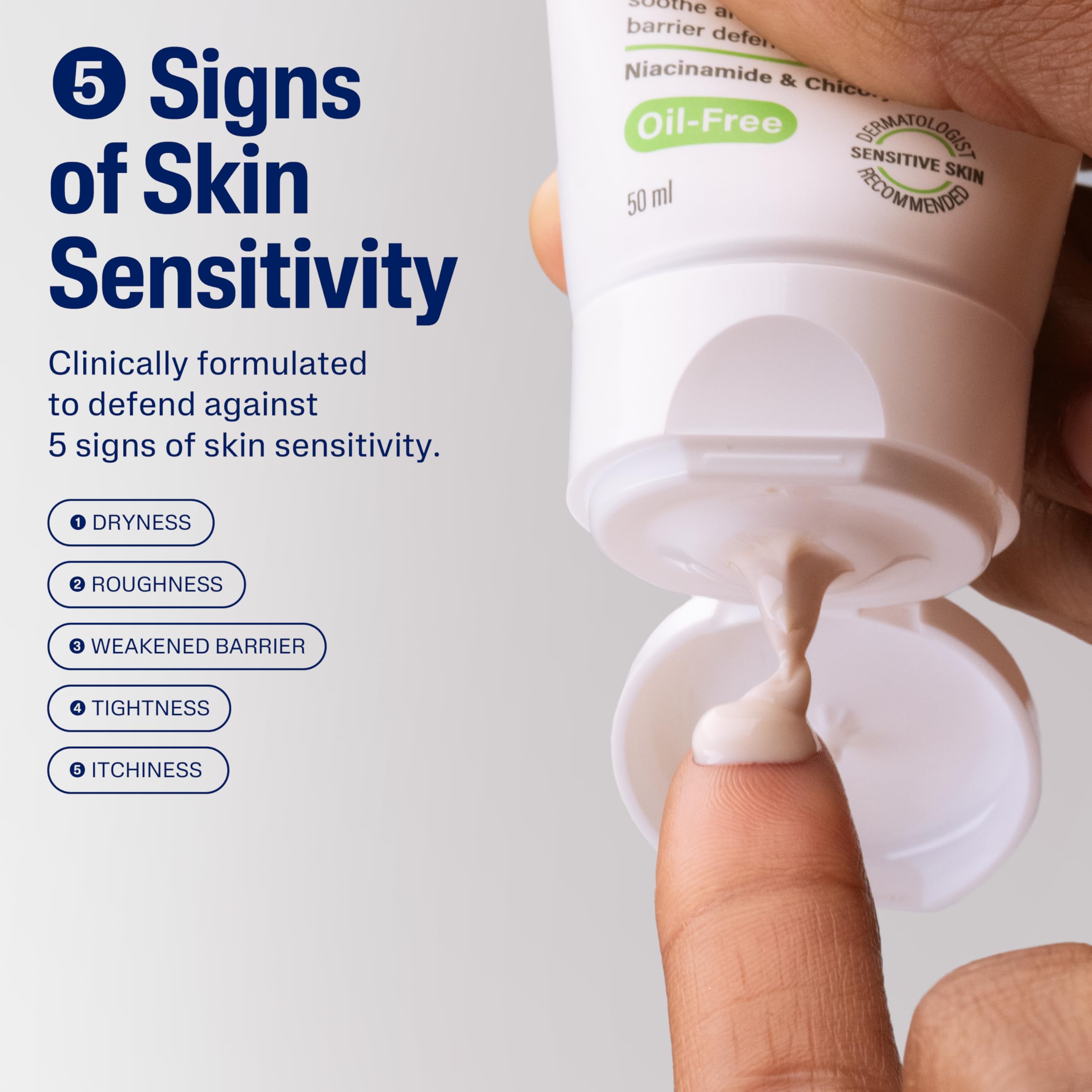 Cetaphil Daily Facial Moisturiser SPF 30, Lightweight SPF Moisturiser for Sensitive Skin, 50ml, Niacinamide & Chicory Extract, UVA/UVB Protection, 24 Hour Hydration, Dermatologist Recommended 🍁 All In One Marketplace Canada