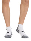 PUMA Men's 8 Pack Athletic Cushioned Quarter Crew Socks, White/Grey, 10-13 🍁 All In One Marketplace Canada