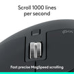 Logitech MX Master 3S Bluetooth Edition Wireless Mouse, No USB Receiver - Ultra-Fast Scrolling, Ergo, 8K DPI, Track on Glass, Quiet Clicks, Works with Apple Mac, Windows PC, Linux, Chrome - Graphite 🍁 All In One Marketplace Canada