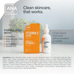 All Natural Advice Vitamin C Serum 60mL | 20% Vitamin C Face Serum Solution with Organic Botanicals, Hyaluronic Acid & Vitamin E | UV-Shielding Glass Bottle, Spray & Dropper | Canadian Skin Care 🍁 All In One Marketplace Canada