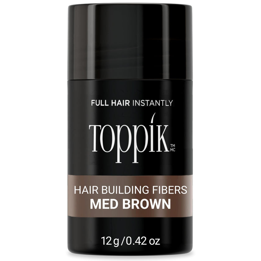 TOPPIK Hair Building Fibers,12 g, Fill In Fine or Thinning Hair, Instantly Thicker Looking, Multiple Shades for Men & Women 🍁 All In One Marketplace Canada