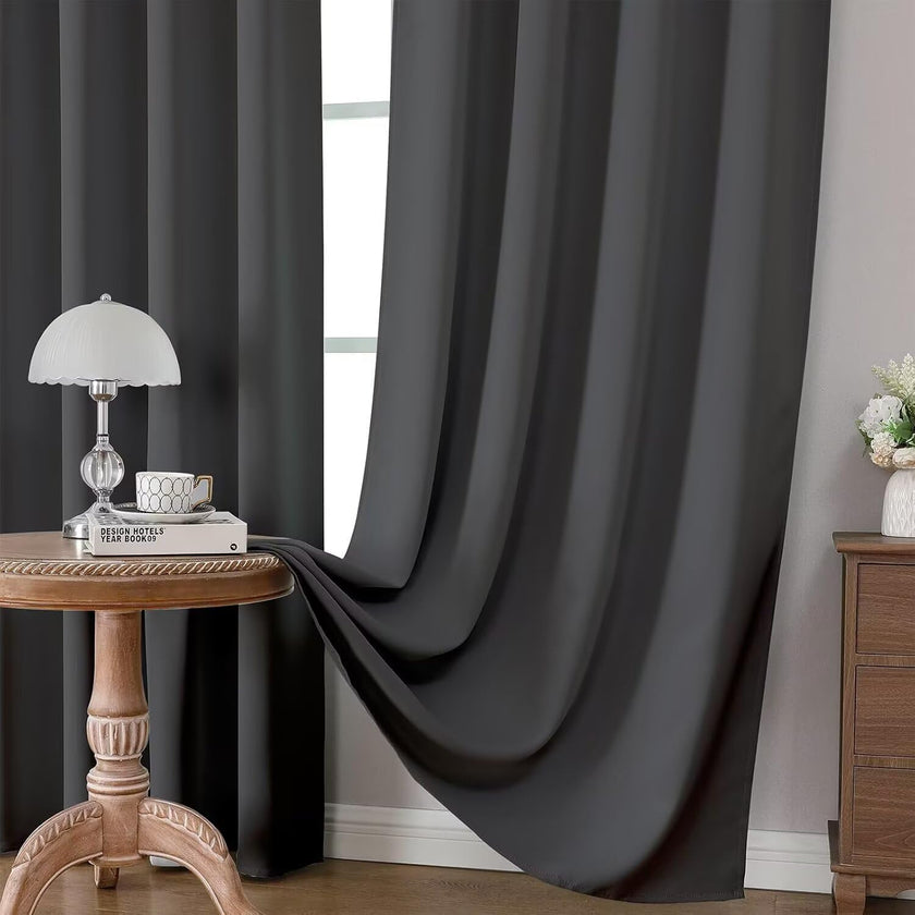 Joydeco Blackout Curtains for Bedroom 2 Panels Set (52