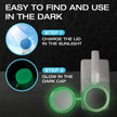 Urinals for Men Glow in the Dark Lid by Tilcare (1 Pack) - 32oz/1000mL Thick Plastic Mens Bedpan Bottle with Screw-on Lid - Spill Proof Urinary Chamber - Male Portable Travel Pee Bottles 🍁 All In One Marketplace Canada