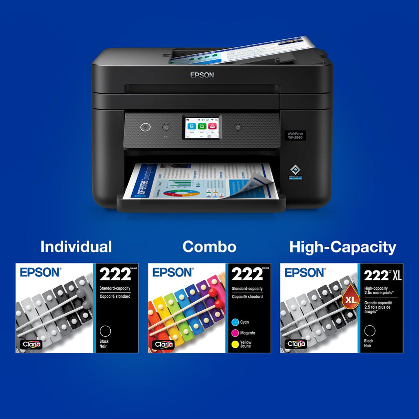 Epson 222 Genuine Ink Cartridge Black and Color Combo Pack T222120-BCS 🍁 All In One Marketplace Canada